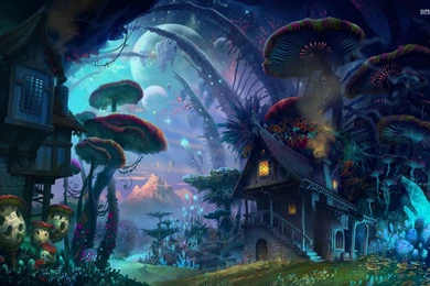 Big Mushrooms Wallpapers   Fantasy Wallpapers