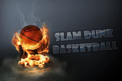 Fire Slam Dunk Basketball Wallpapers Picture 2