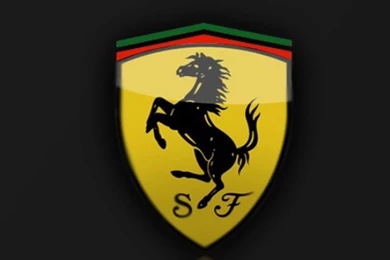 Ferrari Logo on Car HD iphone Wallpaper 06.jpg