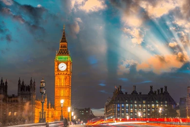 Top Of Big Ben   Wallpaper.