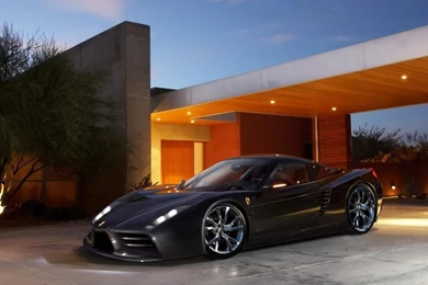 Black Ferrari Wallpapers