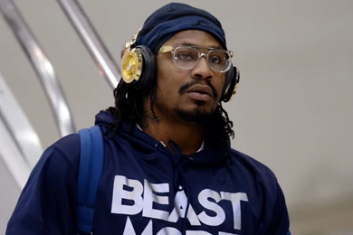 Download Wallpapers 3840x2160 Marshawn Lynch, American Football ...