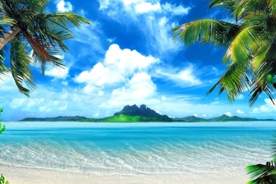 2560x1440 Tropical Beach Backgrounds Wallpapers