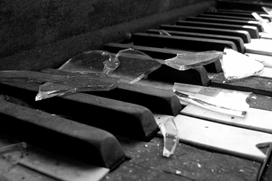 Broken Piano Wallpapers   Wallpaper.