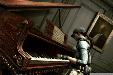 Resident Evil Jill Playing Piano HD Desktop Wallpapers : Widescreen ...