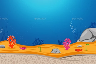 Under Ocean Game Backgrounds