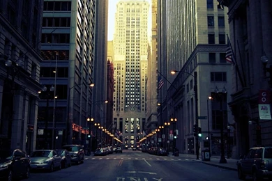 Chicago Buildings Twitter Cover & Twitter Backgrounds