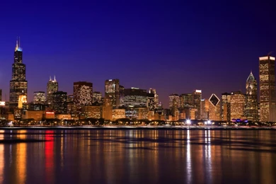 HD Quality Awesome Chicago City Skyline Wallpapers HD 20 ...