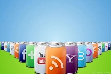 Drink Web 2.0 Wallpapers Wide By IconTexto On DeviantArt