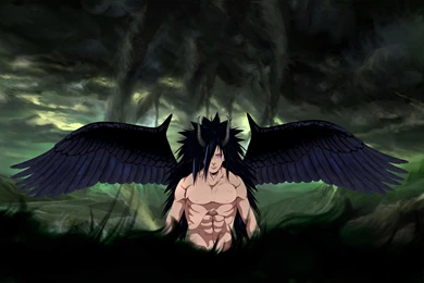 NARUTO Uchiha Madara Sharingan Yin Yang Tomoe Rengan God Wallpapers ...