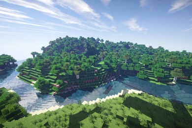 Minecraft Castle At Night Computer Backgrounds By 567legodude On ...