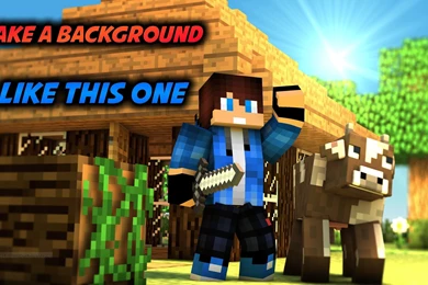 How To Create An Awesome Minecraft Backgrounds For Free YouTube