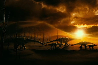 Android Wallpaper: Walking With Dinosaurs
