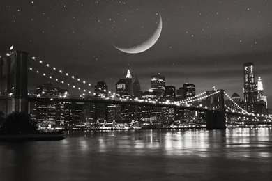 Wallpaper' For Android!: New Moon New York City Black And White ...