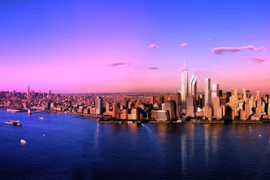 New York City From A Height HD Desktop Wallpapers