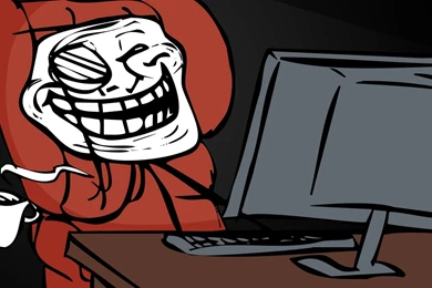 Download Coolface Trollface Wallpapers 1280x1024