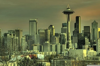 Seattle Tower HD Desktop Wallpapers : High Definition : Fullscreen ...