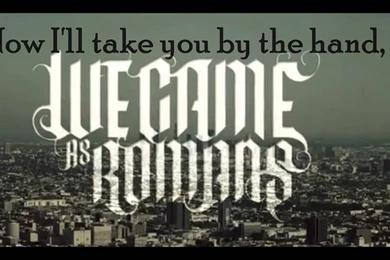 We Came As Romans   Glad You Came [Lyrics On Screen]   YouTube