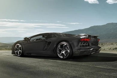 Black Cars Roads Lambo Aventador Best Car Wallpapers