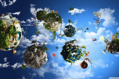 Wallpaper, Earth, Sailing, Cloud (