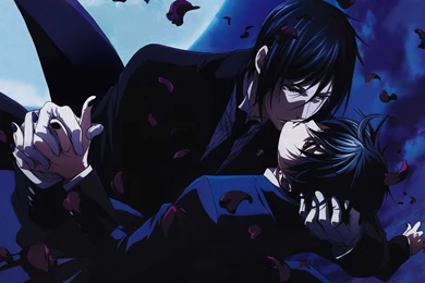 Download Wallpapers 3840x2400 Kuroshitsuji, Sebastian Michaelis ...