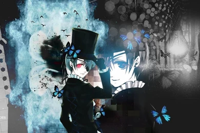 Kuroshitsuji~wallpaper~ + How To Design Backgrounds By VictoricaDES ...