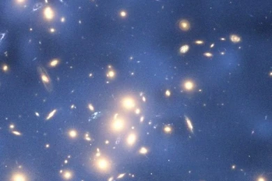 Galaxy Cluster iPhone 5 Wallpapers