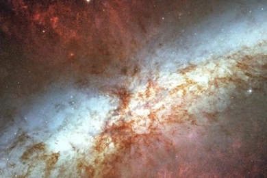 Starburst Galaxy iPhone 5 Wallpapers