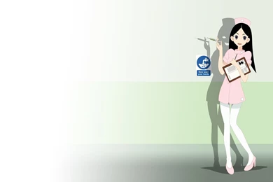 Nurse Komori Kiri Sayonara, Zetsubou Sensei Wallpapers 26763