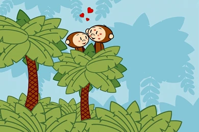 Cartoon Monkey Wallpapers