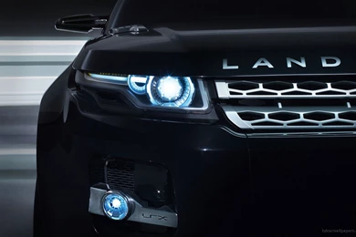 Land Rover LRX Concept Black 8 Wallpapers