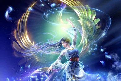 Fantasy Angel Of Light Desktop Backgrounds : Wallpapers13.com
