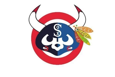 Top All Chicago Sports Logos Combined Images For Pinterest