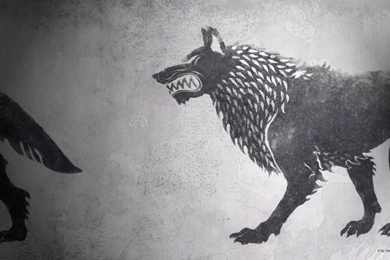 Fire Sigil Fan Art Hbo House Stark Wallpapers