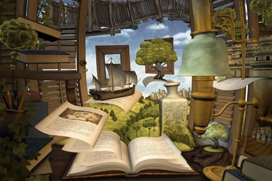 Book iPad wallpaper Lost in a Good Book.jpg