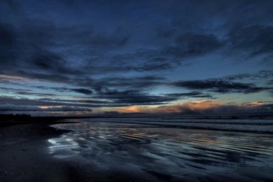 Dark Sky And Sea Wallpapers