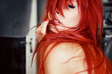 Redhead Portrait Bokeh HD Wallpapers   FreeWallsUp
