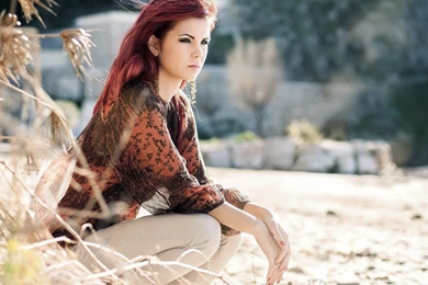 Romantic Redhead Wallpapers   Girl Wallpapers