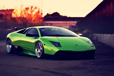 Lime Green Lamborghini Wallpapers   Image