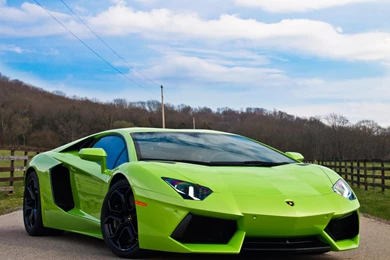 2012 Green Lamborghini Aventador LP700 4   Car Wallpapers   Hi ...