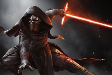 Kylo Ren, Star Wars, Lightsaber Wallpapers HD