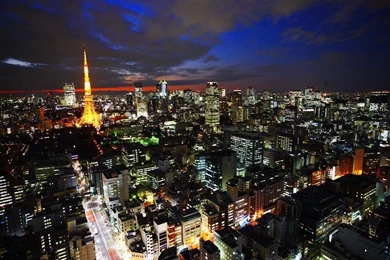 Yun Free Desktop Wallpapers : No. 14196 Tokyo Night View [Japan ...