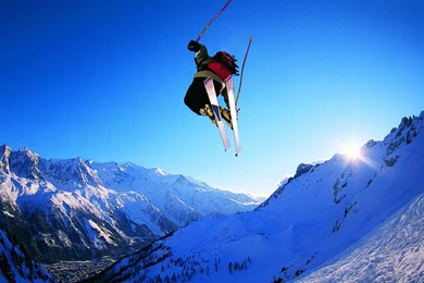 SKIING Winter Snow Ski Mountains Wallpapers