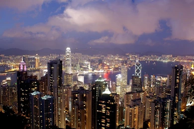 Beautiful City Night View Backgrounds Wallpapers Widescreen And HD ...