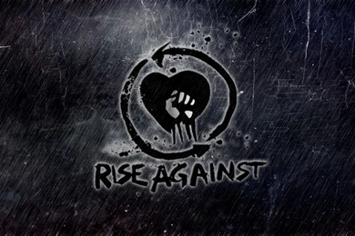 Rise Against Wallpapers With The Heart Fist Logo In...   The Bagel ...