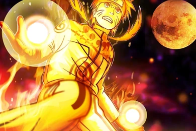 Tails Naruto: Shippuden Uzumaki Naruto Chakra Mode Wallpapers ...
