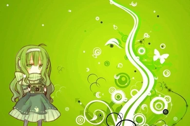Green Day   Anime Girls Wallpapers