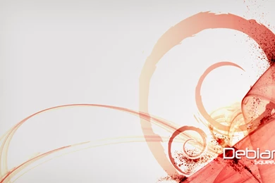 Debian Squeeze Wallpapers   Tux planet