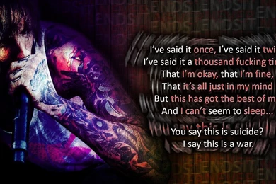 Bring Me The Horizon   It Never Ends Wallpapers By Nurbz4D On ...