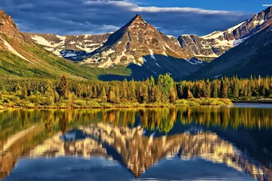 Lake Reflecting The Nature Wallpapers